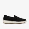 Womens Breeze Sky Zoe Black Canvas Slip-Ons Womens Breeze Sky Zoe Black Canvas Slip-Ons