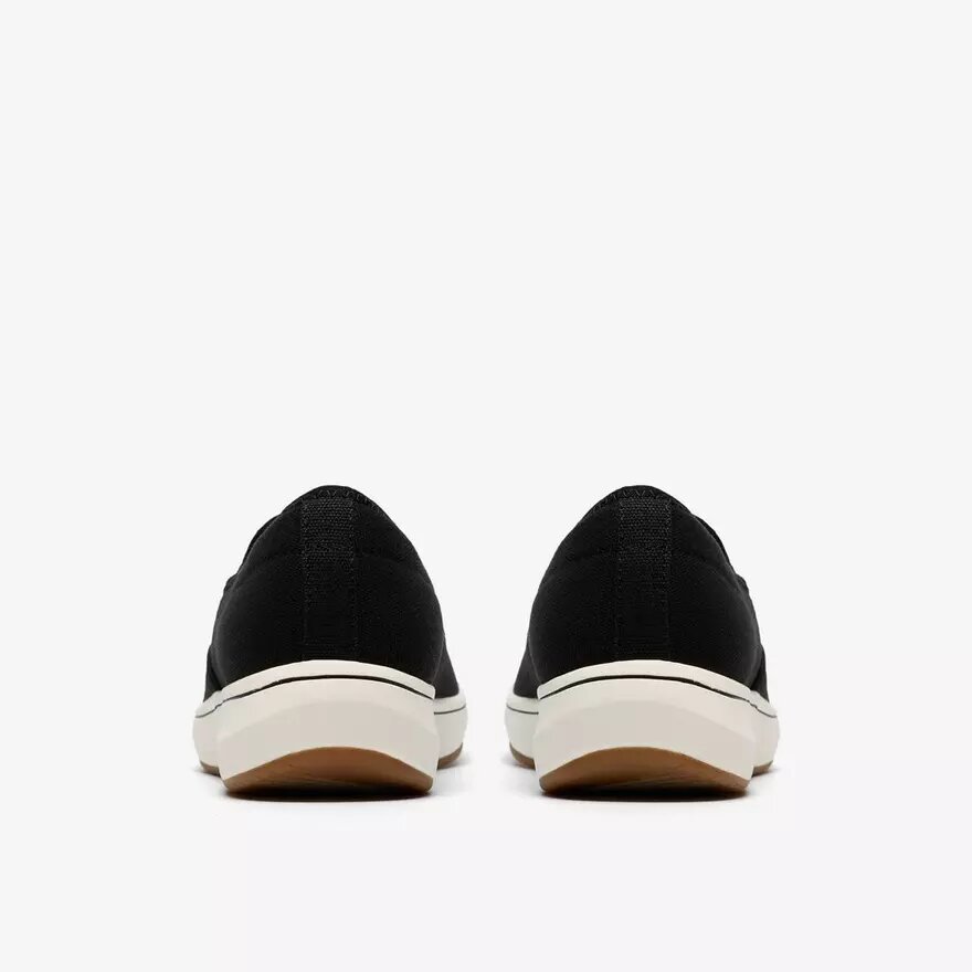 Womens Breeze Sky Zoe Black Canvas Slip-Ons Womens Breeze Sky Zoe Black Canvas Slip-Ons