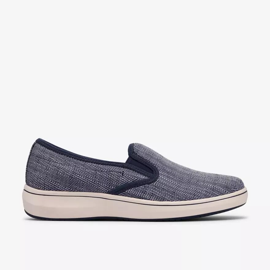 Womens Breeze Sky Zoe Navy Canvas Slip-Ons Womens Breeze Sky Zoe Navy Canvas Slip-Ons