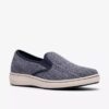 Womens Breeze Sky Zoe Navy Canvas Slip-Ons Womens Breeze Sky Zoe Navy Canvas Slip-Ons