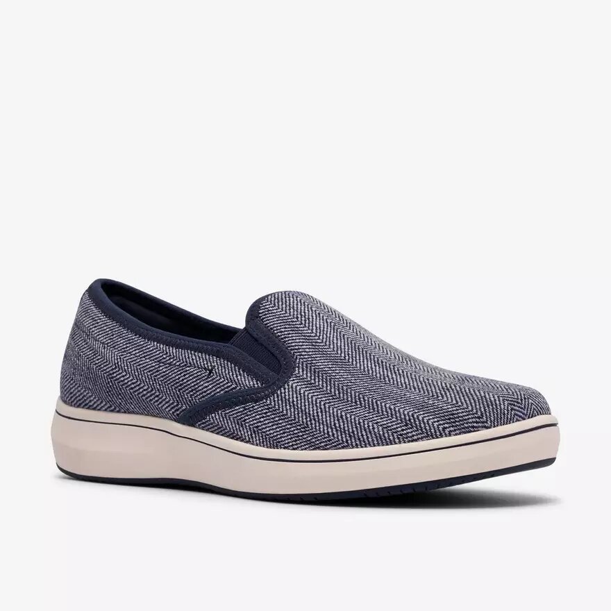 Womens Breeze Sky Zoe Navy Canvas Slip-Ons Womens Breeze Sky Zoe Navy Canvas Slip-Ons