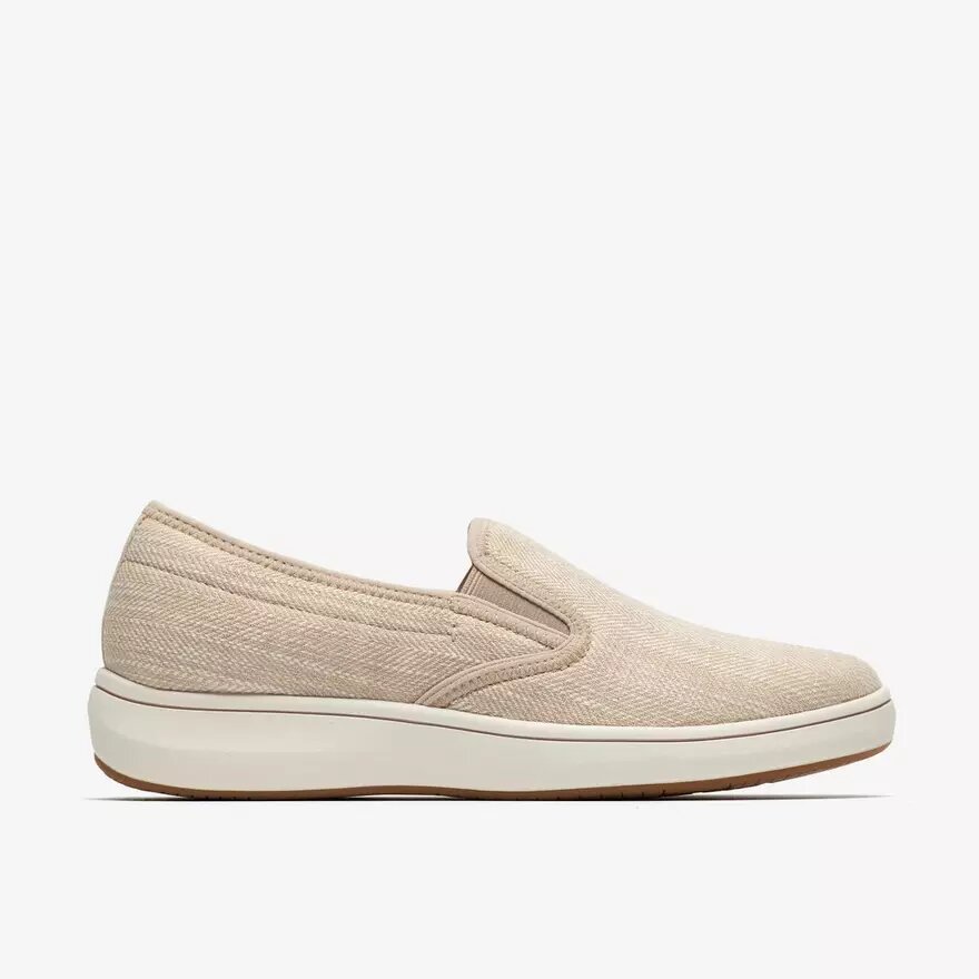 Womens Breeze Sky Zoe Sand Canvas Slip-Ons Womens Breeze Sky Zoe Sand Canvas Slip-Ons