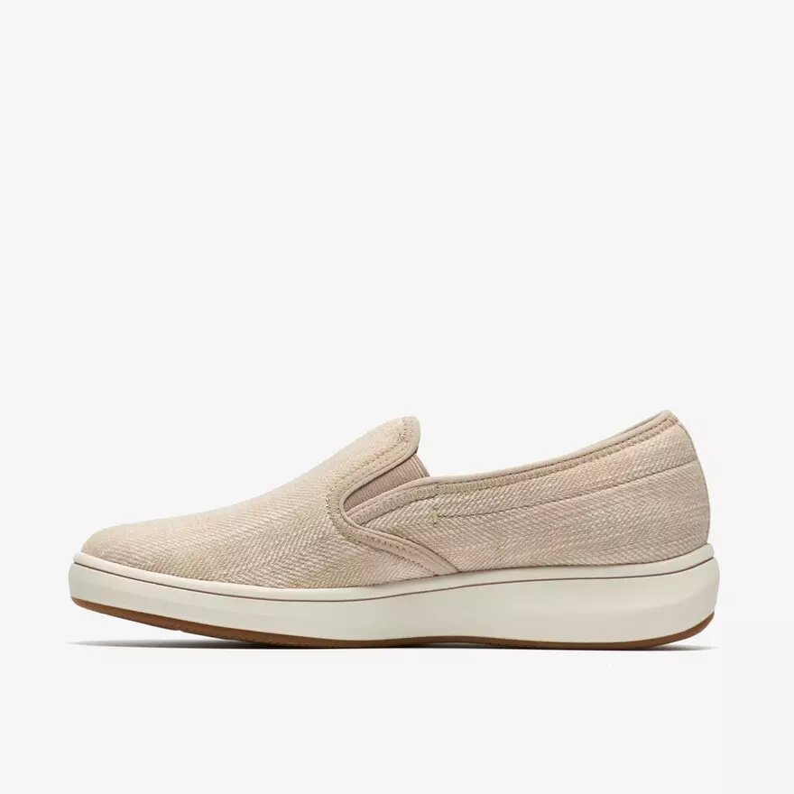 Womens Breeze Sky Zoe Sand Canvas Slip-Ons Womens Breeze Sky Zoe Sand Canvas Slip-Ons