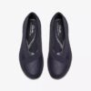 Womens Breezesky Air Navy Textile Slip-Ons Womens Breezesky Air Navy Textile Slip-Ons