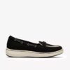 Womens Breezesky Bay Black Canvas Loafers Womens Breezesky Bay Black Canvas Loafers