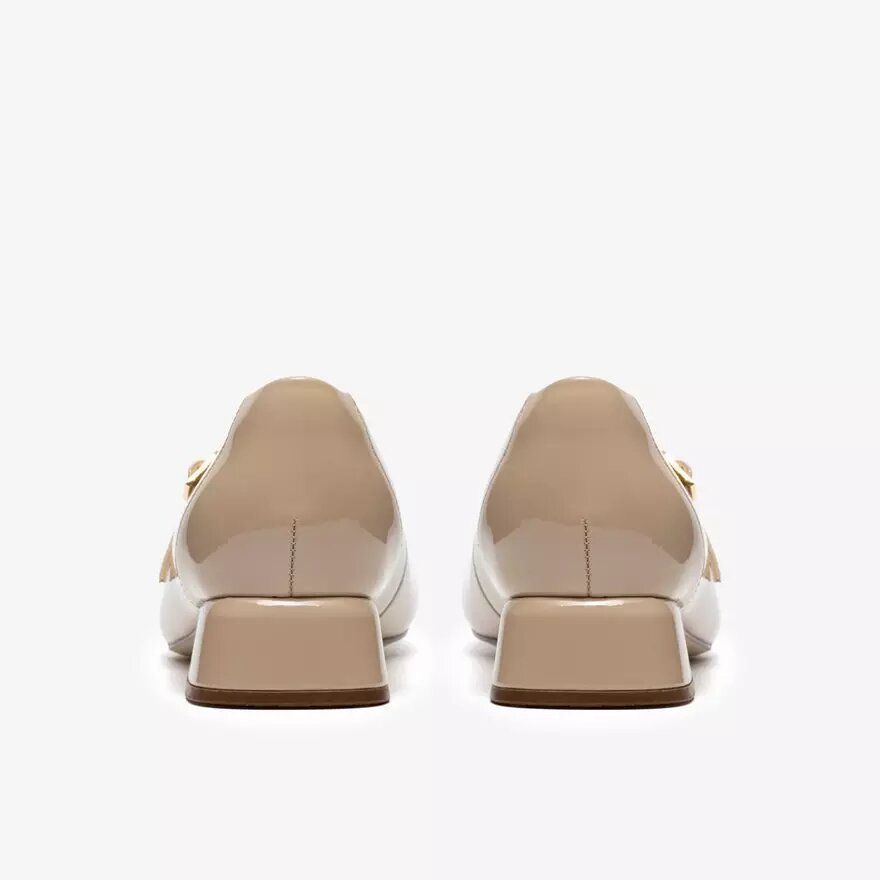 Womens Daiss30 Bar Beige Patent Bar Shoes Womens Daiss30 Bar Beige Patent Bar Shoes