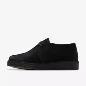 Womens Desert Trek Black Suede Shoes Womens Desert Trek Black Suede Shoes