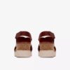 Womens Diaz Cross Burnt Orange Leather Wedges Womens Diaz Cross Burnt Orange Leather Wedges