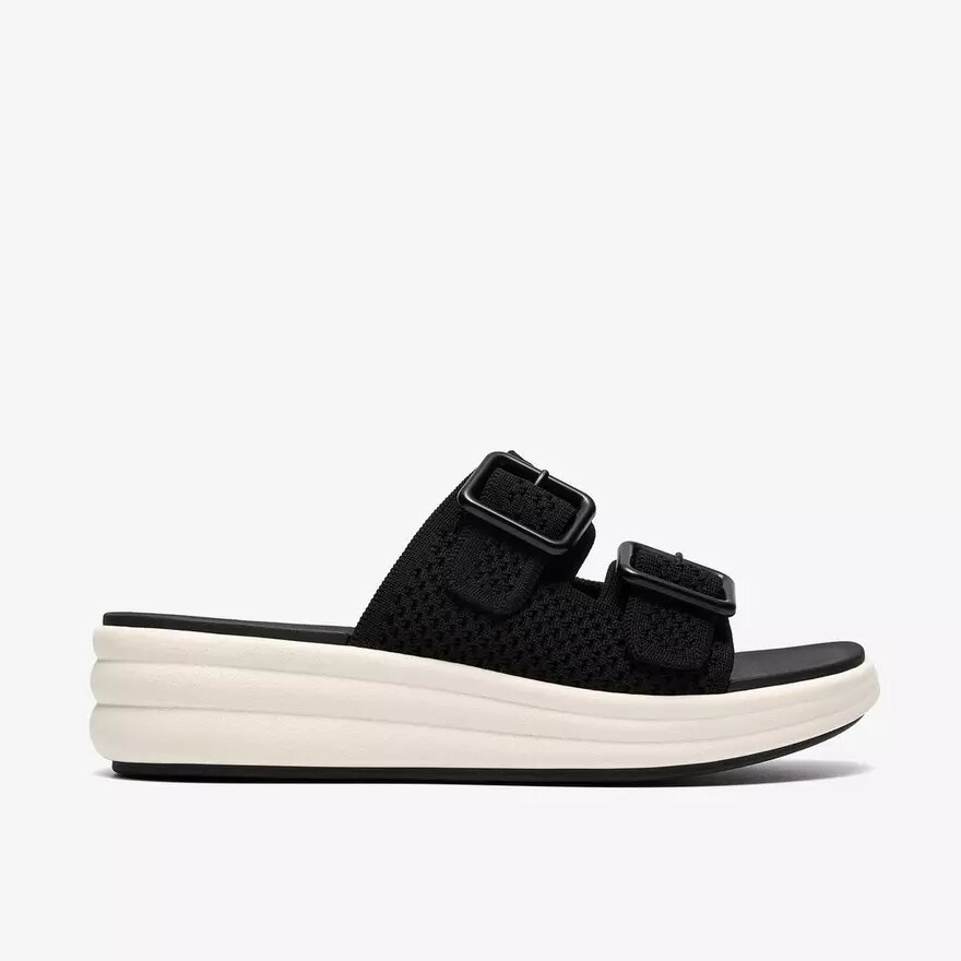 Womens Drift Faye Black Wedges Womens Drift Faye Black Wedges