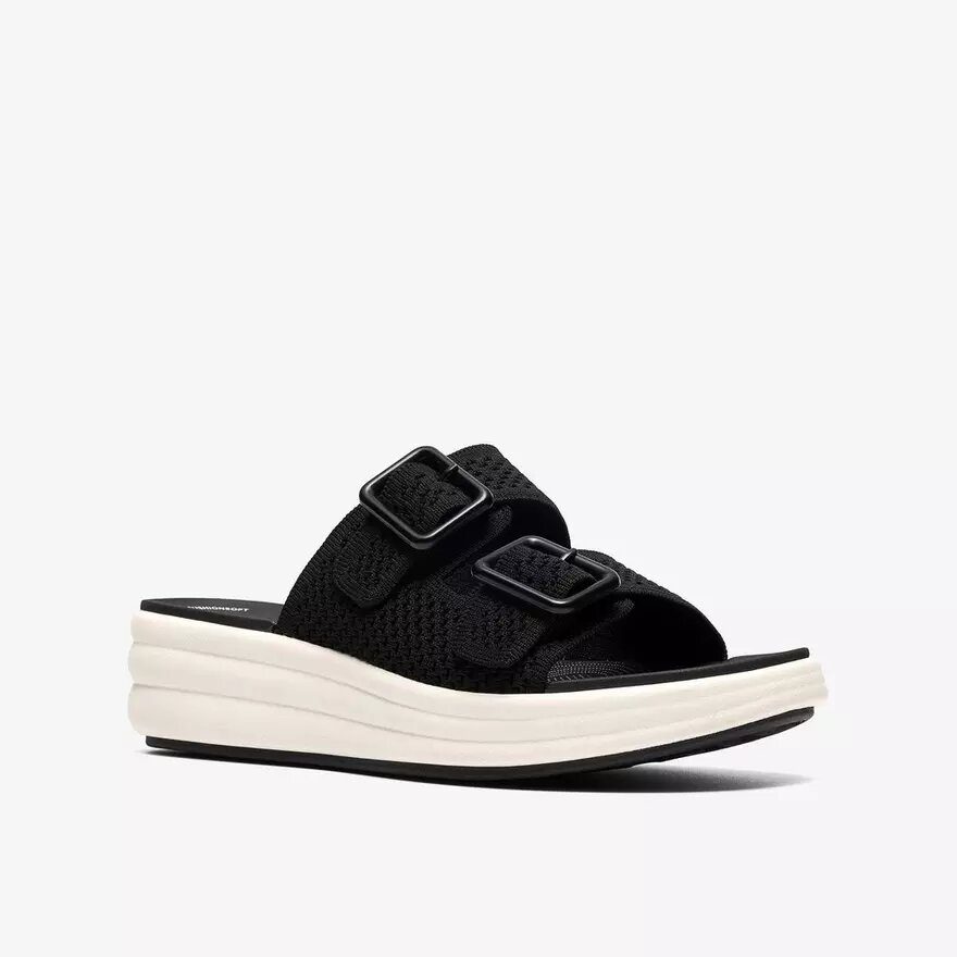 Womens Drift Faye Black Wedges Womens Drift Faye Black Wedges