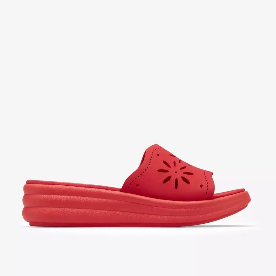 Womens Drift Floral Poppy Red Wedges Womens Drift Floral Poppy Red Wedges