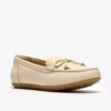 Womens Elliotte Sail Cream Leather Moccasins Womens Elliotte Sail Cream Leather Moccasins