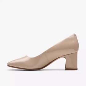 Womens Fernie Court Sand Patent Court Shoes Us Womens Fernie Court Sand Patent Court Shoes Us