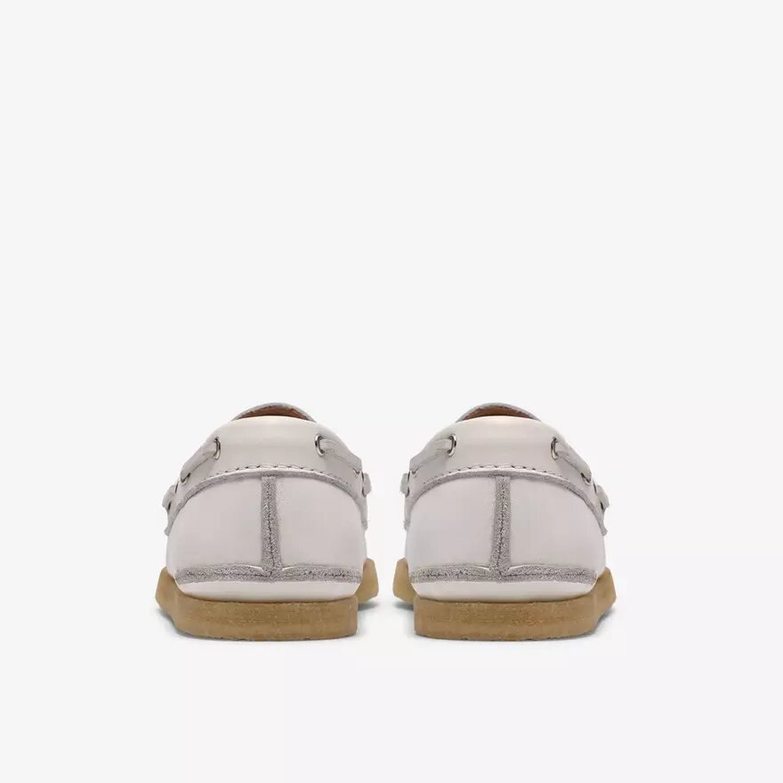 Womens Godney Boat White Grain Leather Boat Shoes Womens Godney Boat White Grain Leather Boat Shoes