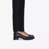 Womens Iridessa May Black Leather Pumps