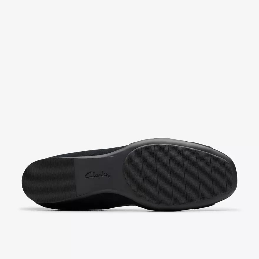 Womens Jazmynn Gem Black Suede Slip-Ons Womens Jazmynn Gem Black Suede Slip-Ons
