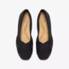 Womens Jazmynn Gem Black Suede Slip-Ons Womens Jazmynn Gem Black Suede Slip-Ons
