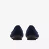 Womens Jazmynn Gem Navy Suede Ballet Flats Womens Jazmynn Gem Navy Suede Ballet Flats