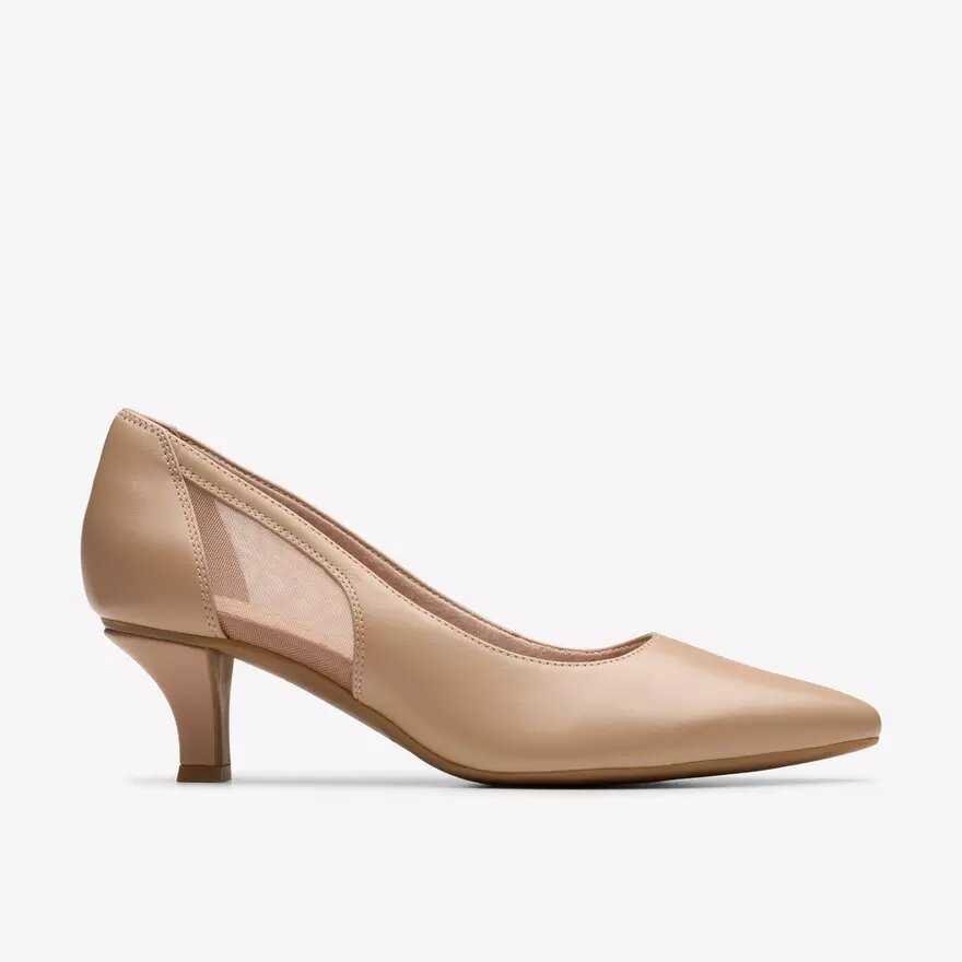 Womens Kepley Cora Warm Beige Leather Pumps Womens Kepley Cora Warm Beige Leather Pumps