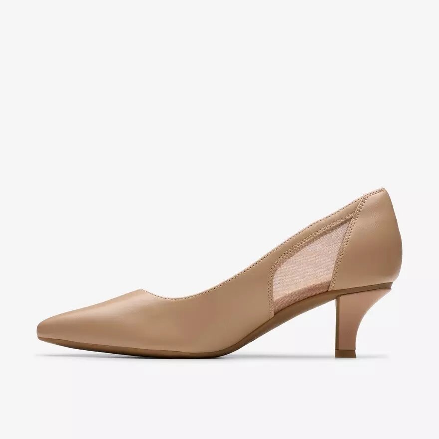 Womens Kepley Cora Warm Beige Leather Pumps Womens Kepley Cora Warm Beige Leather Pumps