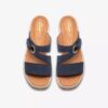 Womens Kidiki Cove Navy Nubuck Wedges Womens Kidiki Cove Navy Nubuck Wedges