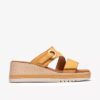 Womens Kidiki Cove Yellow Nubuck Wedges Womens Kidiki Cove Yellow Nubuck Wedges