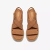 Womens Kidiki Sun Tan Nubuck Wedges Womens Kidiki Sun Tan Nubuck Wedges