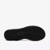 Womens Kitly Gem Black Leather Flat Sandals