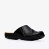 Womens Laurieann Lux Black Leather Clogs & Mules