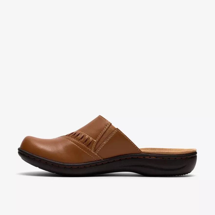 Womens Laurieann Lux Tan Leather Clogs & Mules Womens Laurieann Lux Tan Leather Clogs & Mules