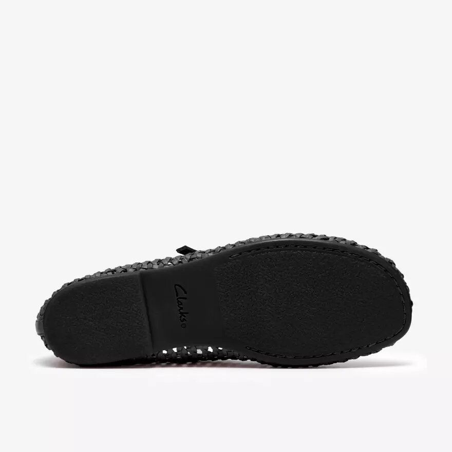 Womens Livia Sky Black Weave Bar Shoes Womens Livia Sky Black Weave Bar Shoes