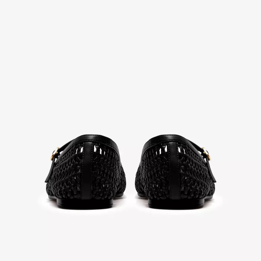 Womens Livia Sky Black Weave Bar Shoes Womens Livia Sky Black Weave Bar Shoes