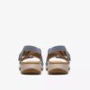 Womens Maelynn Gem Denim Blue Nubuck Flat Sandals Womens Maelynn Gem Denim Blue Nubuck Flat Sandals