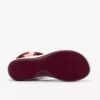 Womens Mira Shore Maroon Strappy Sandals Womens Mira Shore Maroon Strappy Sandals