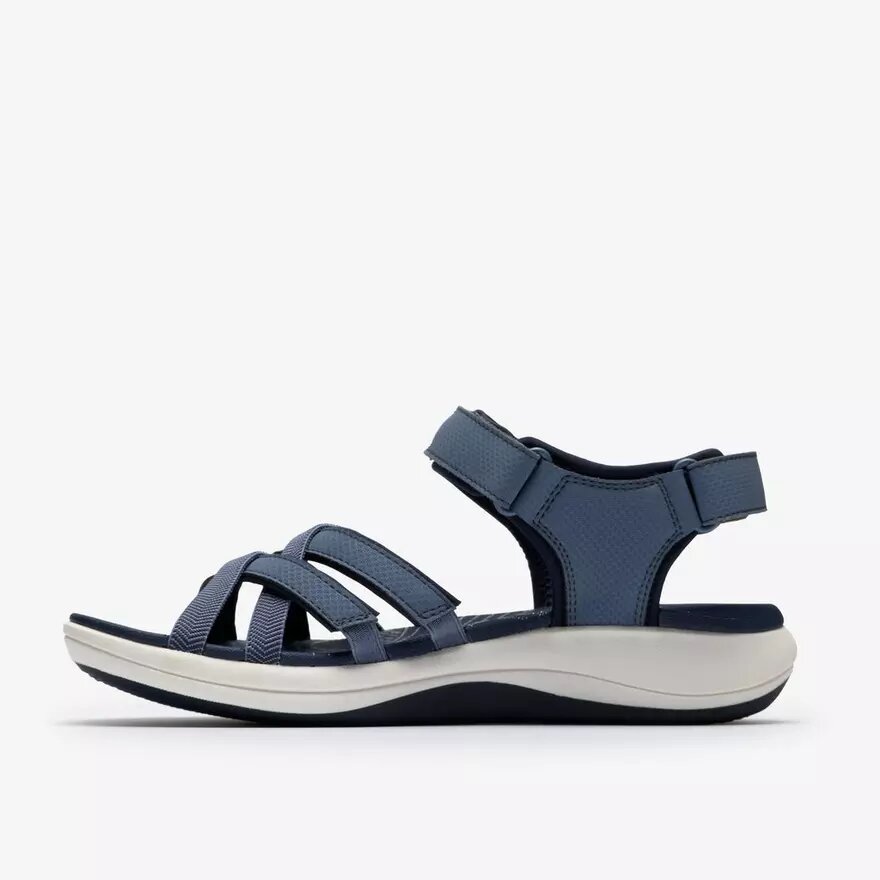 Womens Mira Shore Navy Strappy Sandals Womens Mira Shore Navy Strappy Sandals