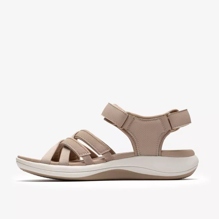 Womens Mira Shore Sand Strappy Sandals Womens Mira Shore Sand Strappy Sandals
