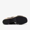 Womens Nerisa West Black Nubuck Wedges