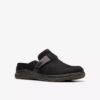 Womens Orlene Clog Black Nubuck Clogs & Mules