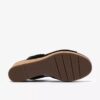 Womens Sabina Dream Black Suede Wedges