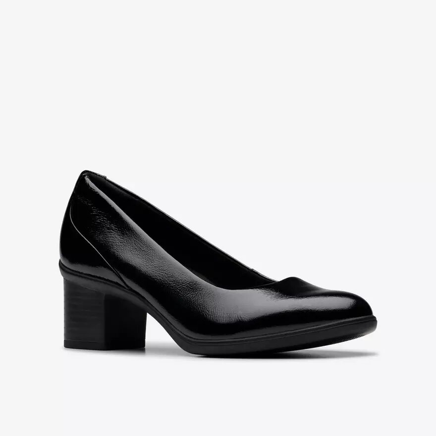 Womens Shaya Poppy Black Patent Pumps Womens Shaya Poppy Black Patent Pumps
