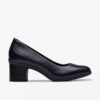 Womens Shaya Poppy Navy Leather Pumps Womens Shaya Poppy Navy Leather Pumps