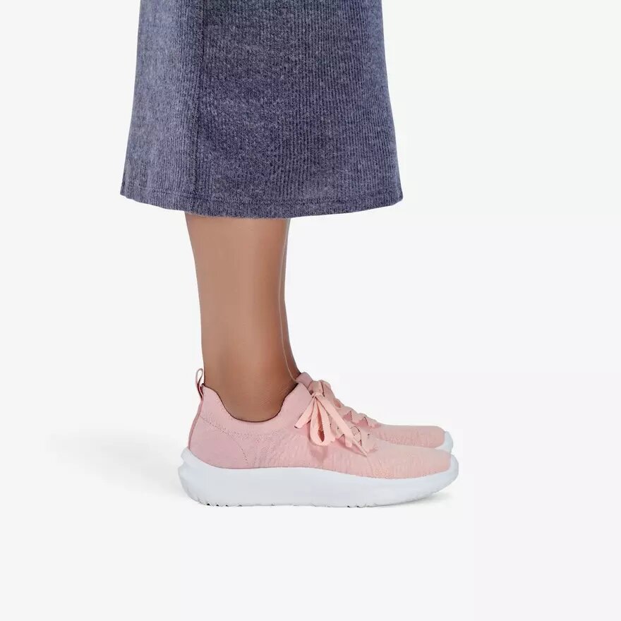 Womens Solevana Lace Dusty Pink Sneakers Womens Solevana Lace Dusty Pink Sneakers