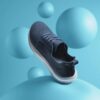 Womens Solevana Style Navy Sneakers