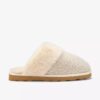 Womens Stockinette Khaki Slippers Womens Stockinette Khaki Slippers