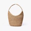 Womens Talia Straw Natural Tote Bag