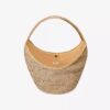 Womens Talia Straw Natural Tote Bag