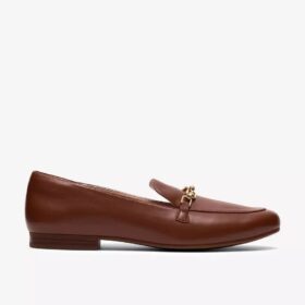 Womens Tamna Iris Tan Leather Loafer Womens Tamna Iris Tan Leather Loafer