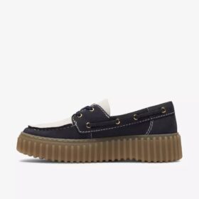 Womens Torhill Boat Navy Combination Boat Shoes Womens Torhill Boat Navy Combination Boat Shoes