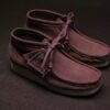 Womens Wallabee Boot. Rose Brown Suede Womens Wallabee Boot. Rose Brown Suede
