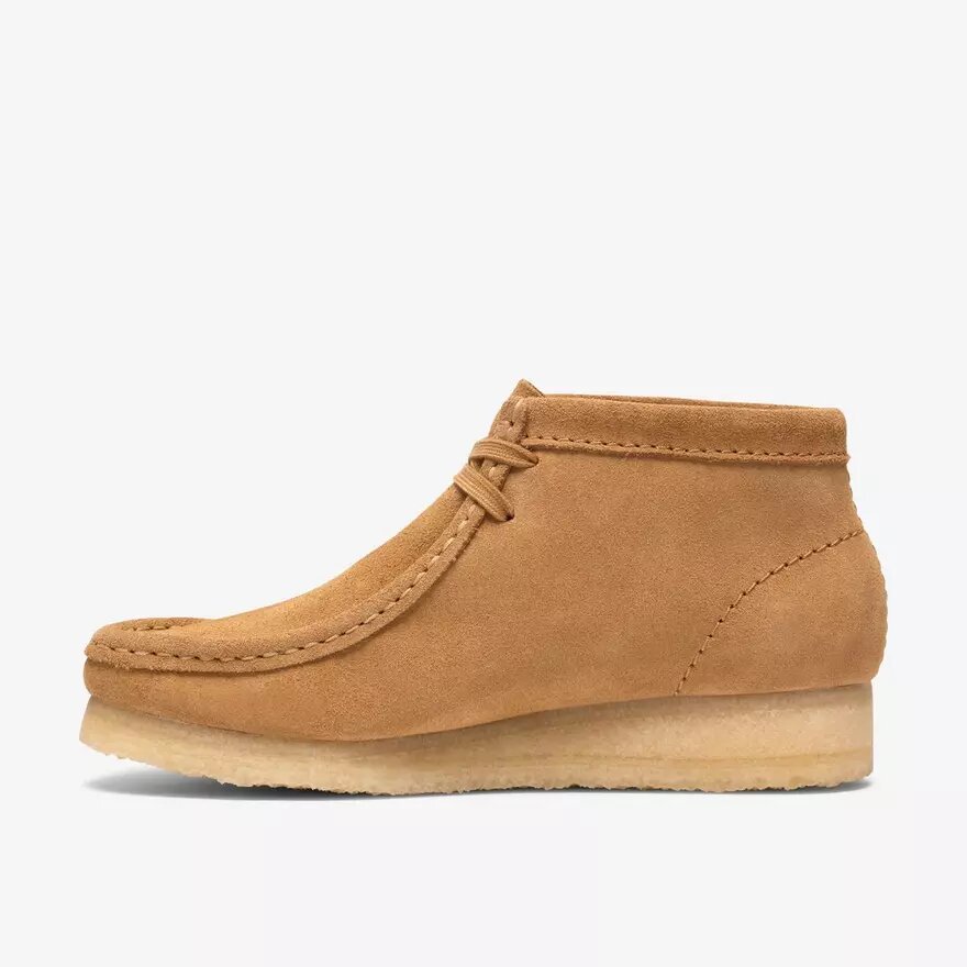 Womens Wallabee Boot Tan Suede Womens Wallabee Boot Tan Suede